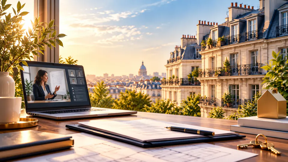 Formation professionnelle en ligne dédiée aux métiers de l’immobilier